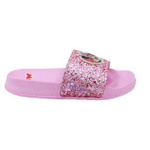 Ciabatte Glitterate Minnie Rosa Lei Disney Rosa