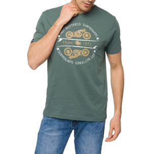 Camiseta Hot Buttered THUNDER Verde Claro