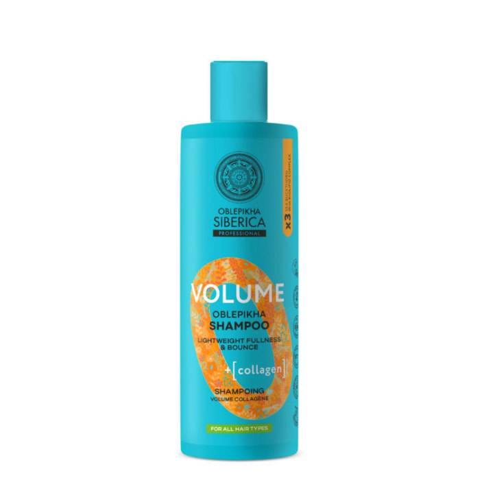 Oblepikha_O Volume - Shampoing à l'argousier Tous Types de Cheveux 400ml