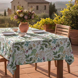 Nappe anti-taches Botanic - 100% coton -