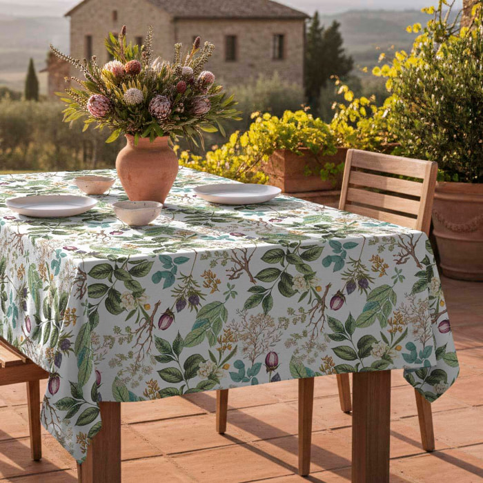 Nappe anti-taches Botanic - 100% coton -