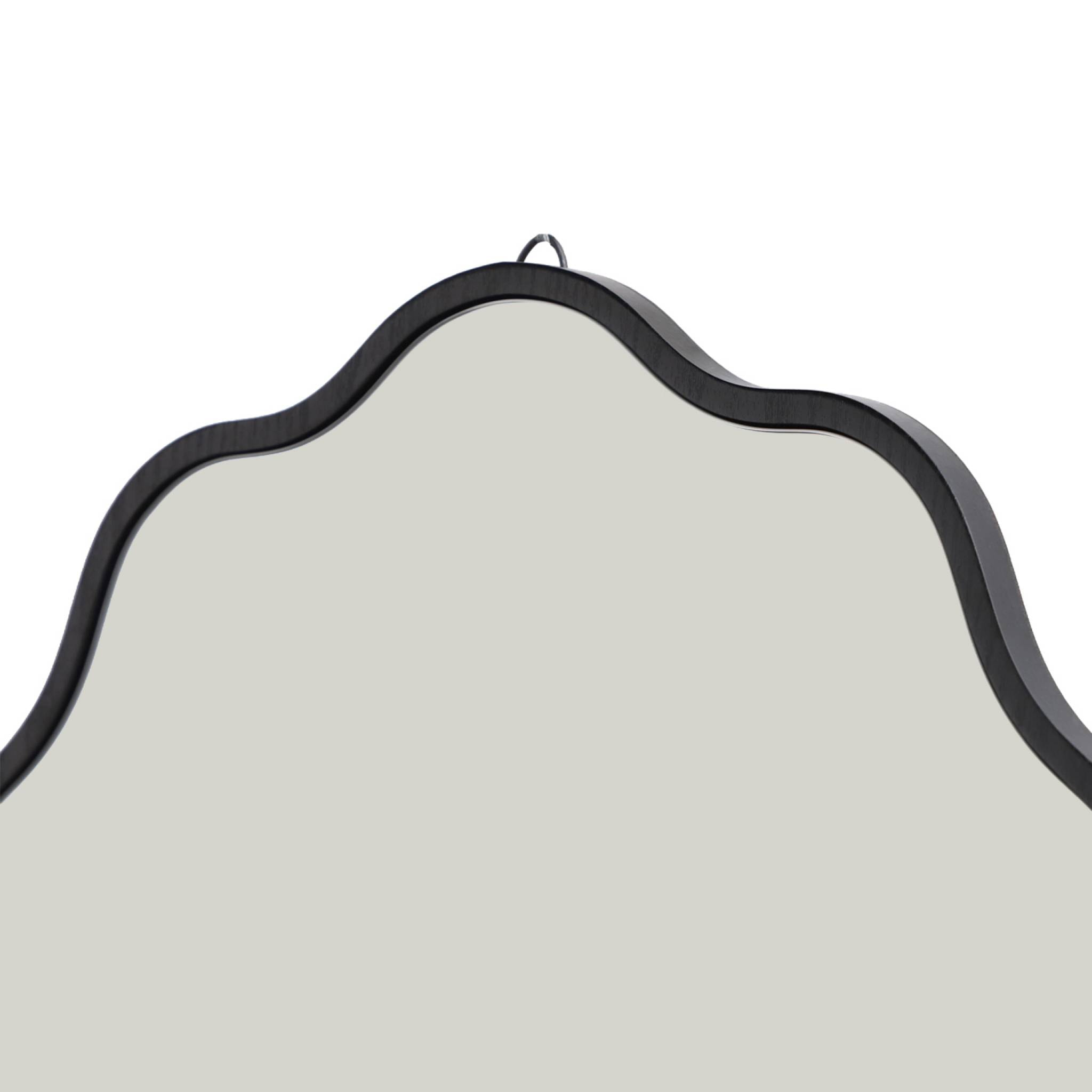 Miroir organique décor bois 90cm BRUNO