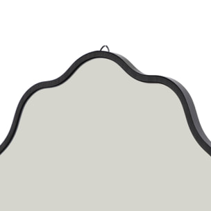 Miroir organique décor bois 90cm BRUNO