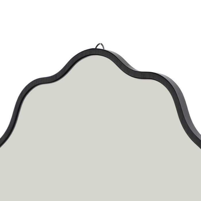 Miroir organique décor bois 90cm BRUNO