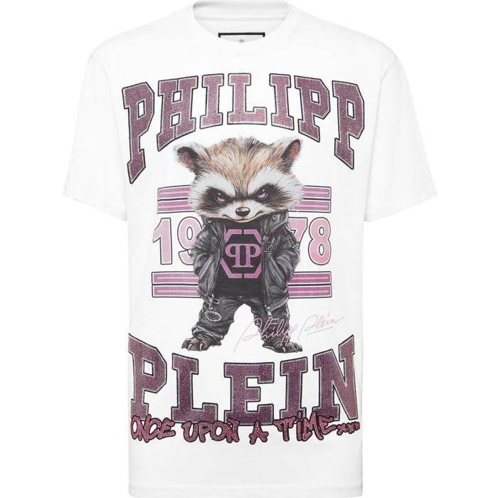 PHILIPP PLEIN Camiseta Cuello Redondo Ss COLLEGE