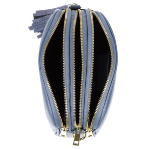 Aliminusa bolso bandolera Mujer. Piel auténtica Dollaro.