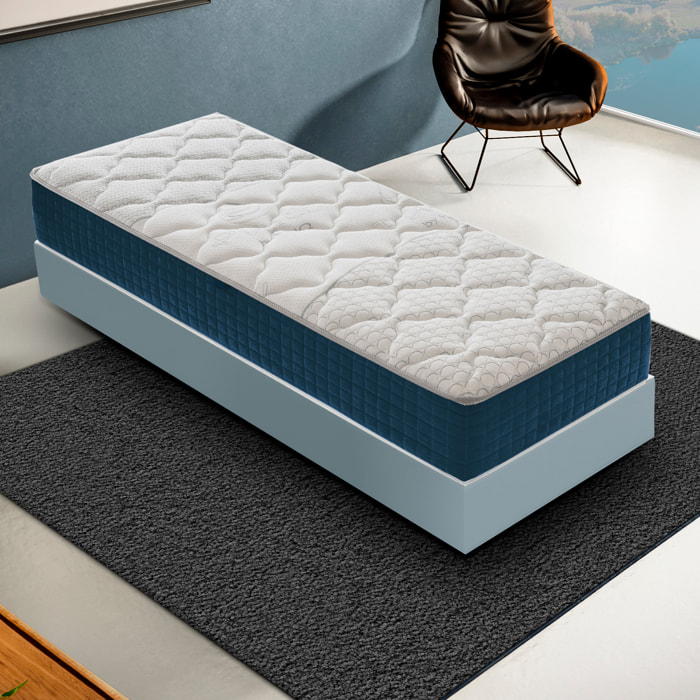 Materasso 90x200 Ortopedico in Memory Foam - Altezza 27 cm - 9 Zone di Comfort