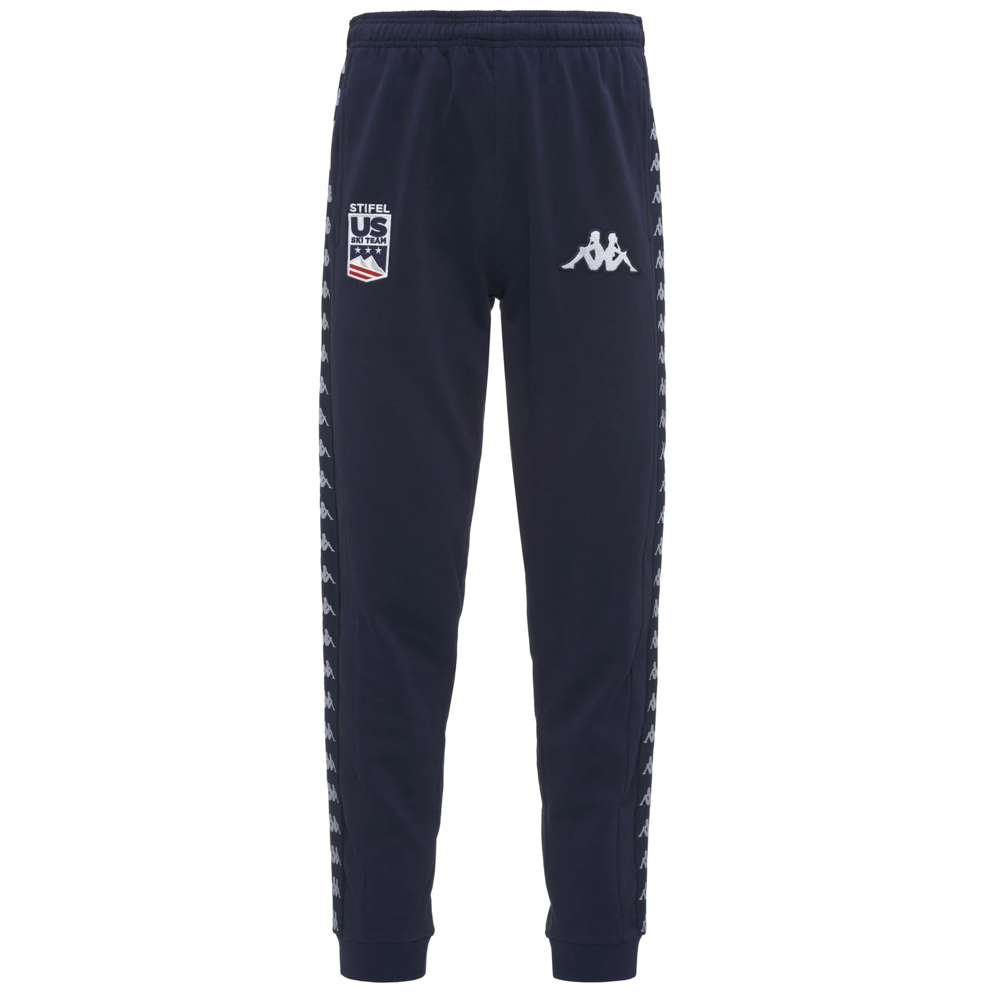 Kappa - Pantalones Hombre Azul - 222 Banda Arufinzip Us