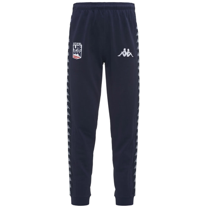 Kappa - Pantalones Hombre Azul - 222 Banda Arufinzip Us