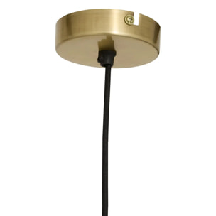 Suspension Gena ronde D.25,5cm doré