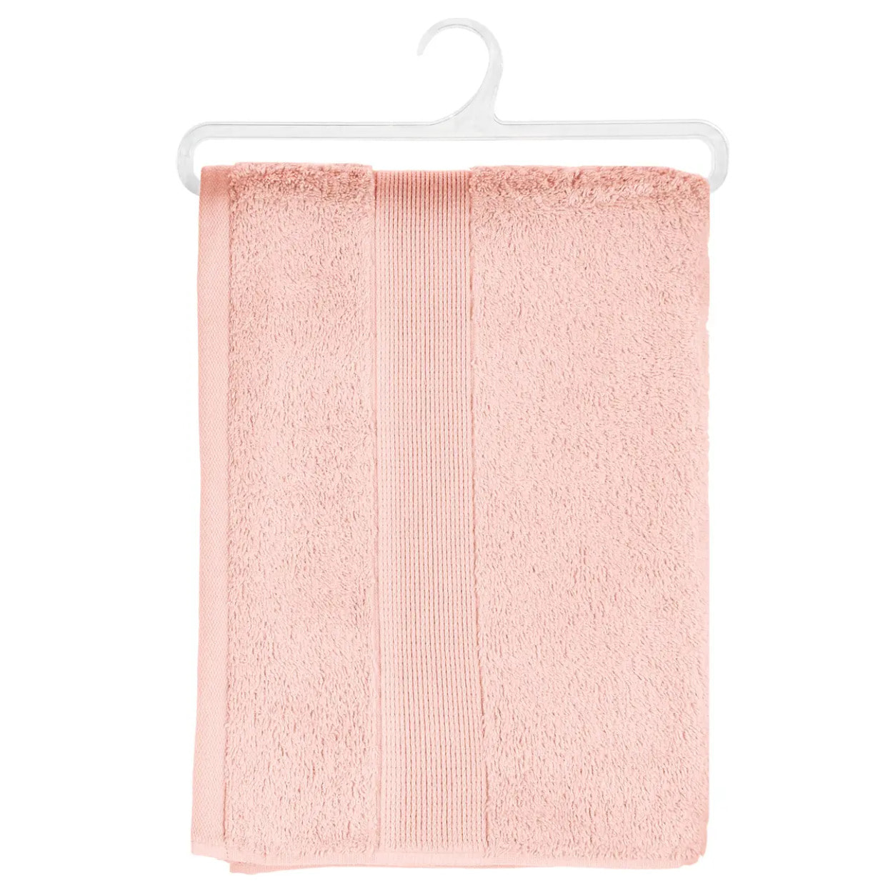 Drap de douche "Essentiel" coton rose 70x130cm