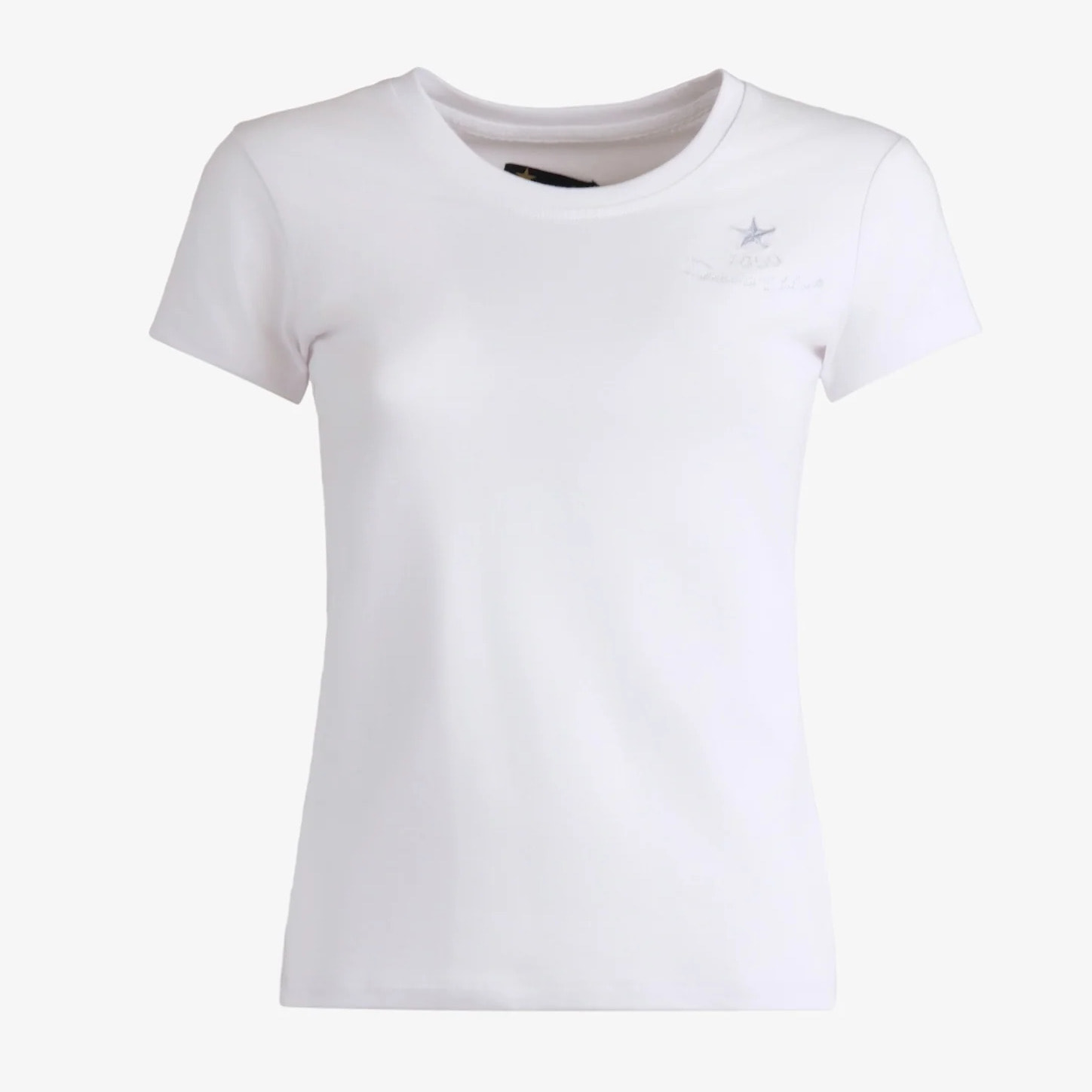 T-shirt Esercito a maniche corte bianca donna