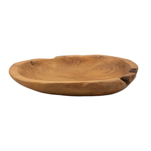 S/TASCHE TIPISAN IN TEAK RIC. CM 43X38X7 (PEZZI UNICI - NON RIP. IN SERIE)