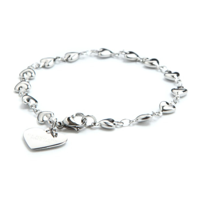 Bracciale U.S. Polo Assn. In acciaio