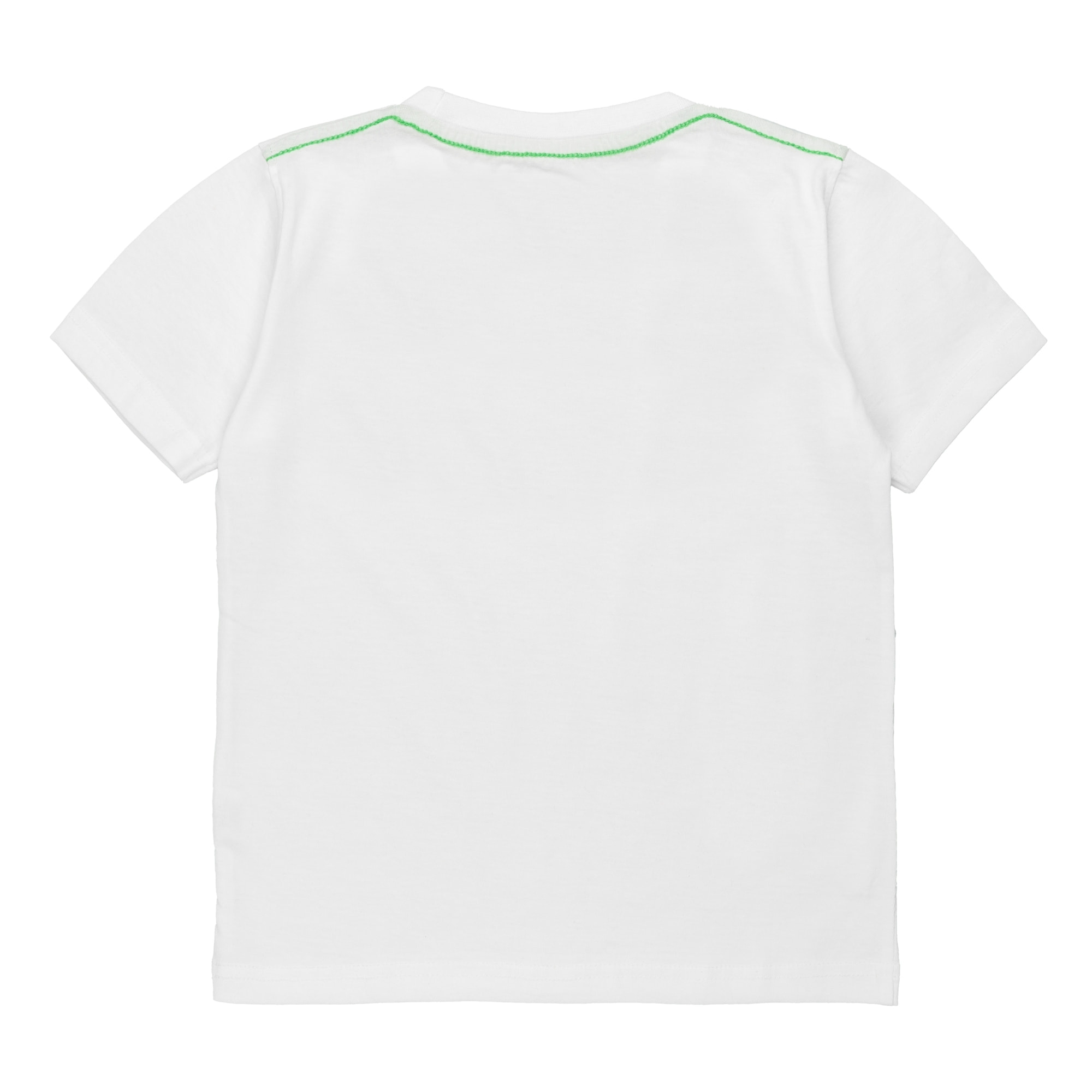 T-shirt jersey con stampa windsurf  multicolor Polo Club St Martin Bianco