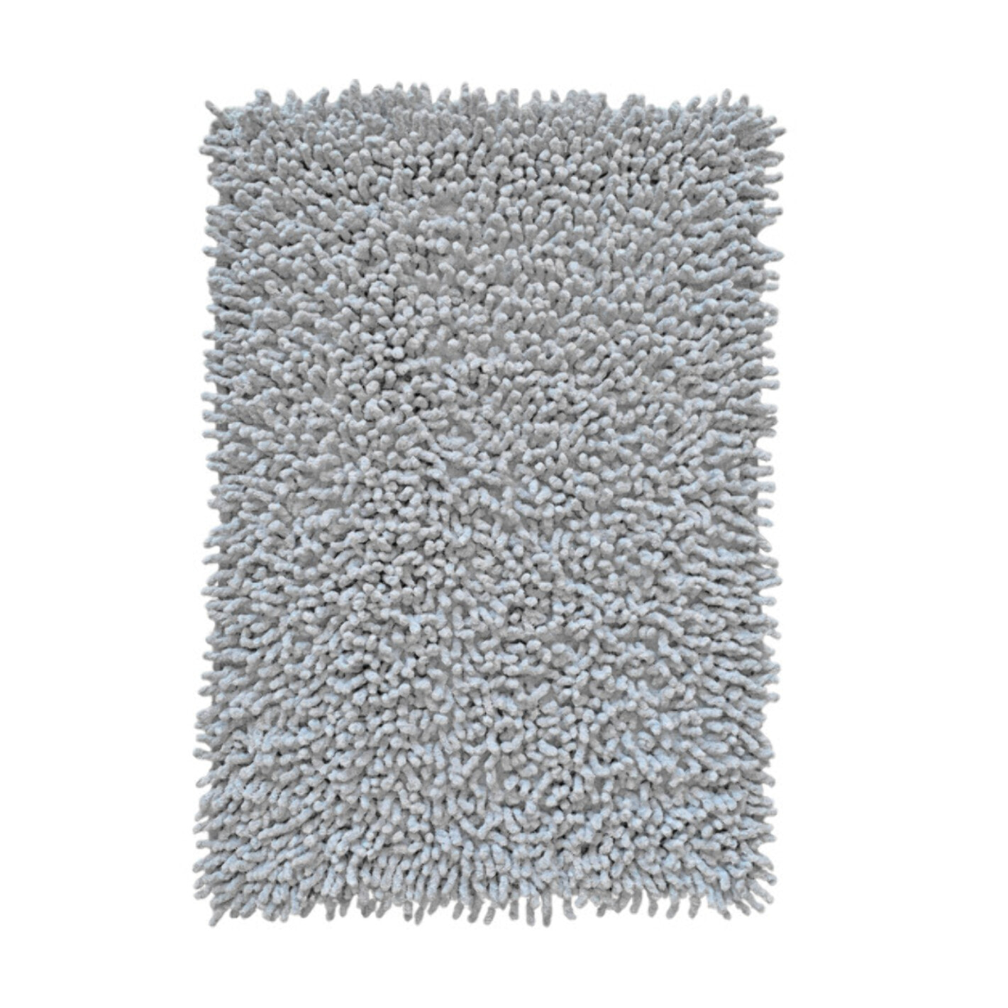 Tapis de salle de bain rectangulaire 40 x 60 cm en coton chenille - SHAGGY
