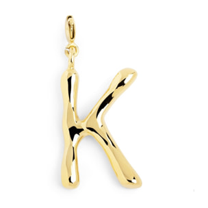 Charm Letter Xl Placcato Oro