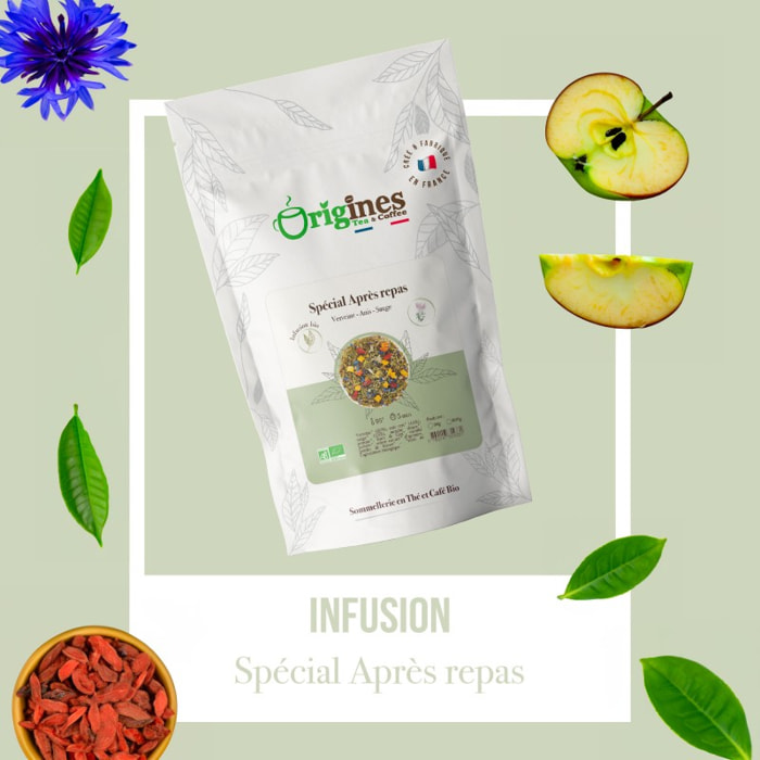 Infusion Bio Spécial Après Repas - Sachet 80g