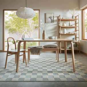 Tapis lavable MUTED CHECKERBOARD