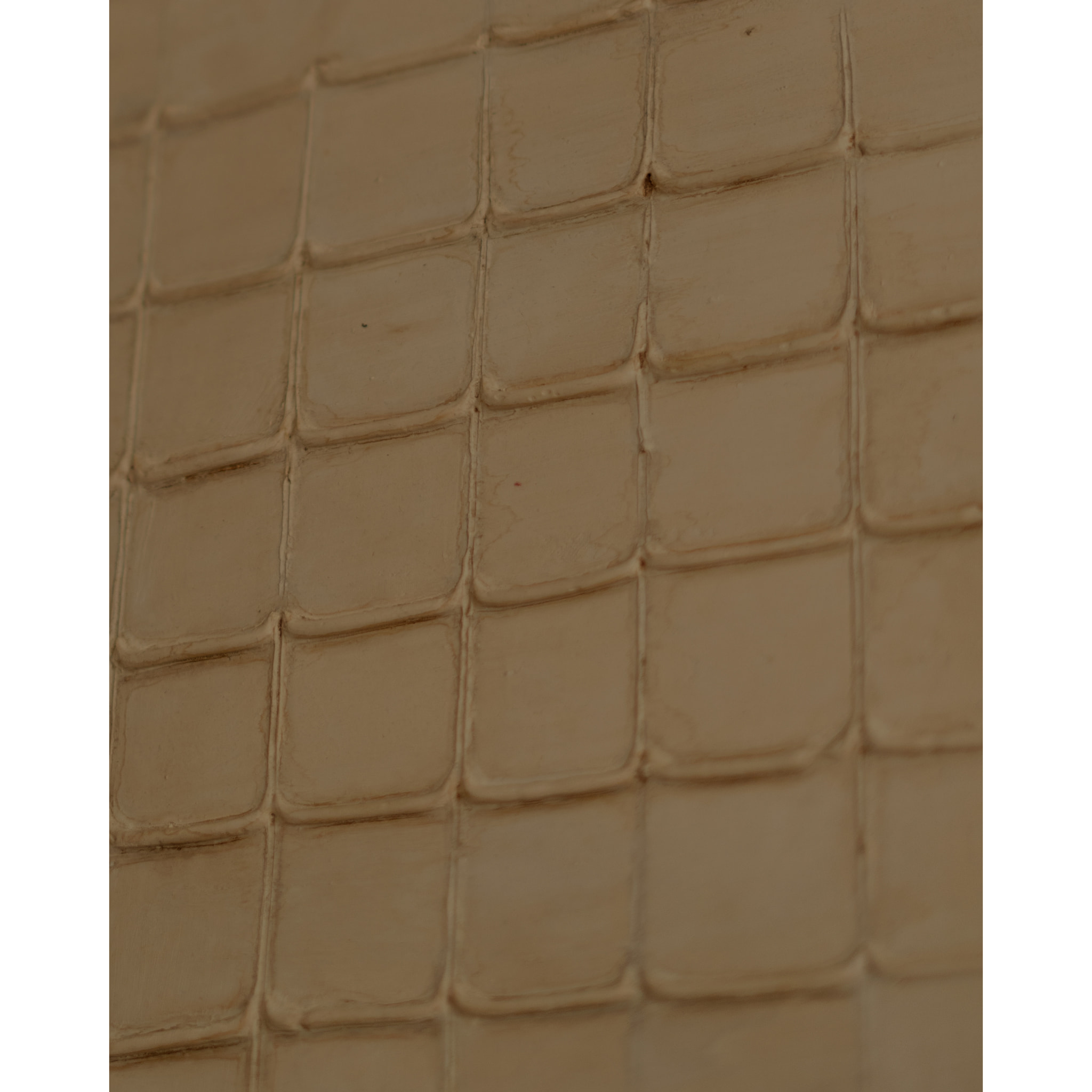 Tableau marron décoratif sur coton avec cadre en bois peint à la main à la peinture à l'huile en différentes tailles