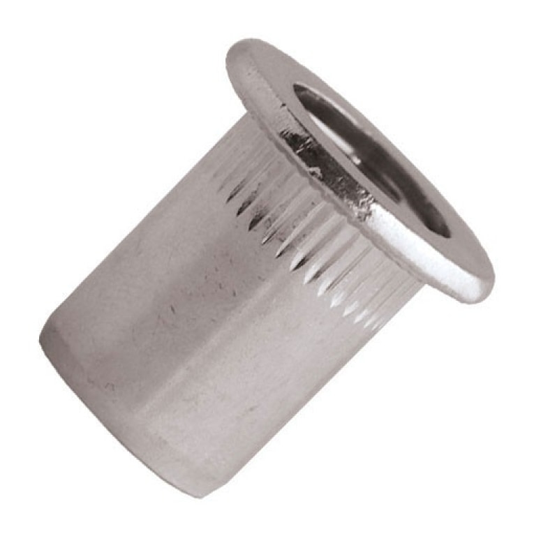 Écrou cranté tête plate Inox A2 SCELL-IT - Ø8 mm Serrage 0.5-3 - END0830