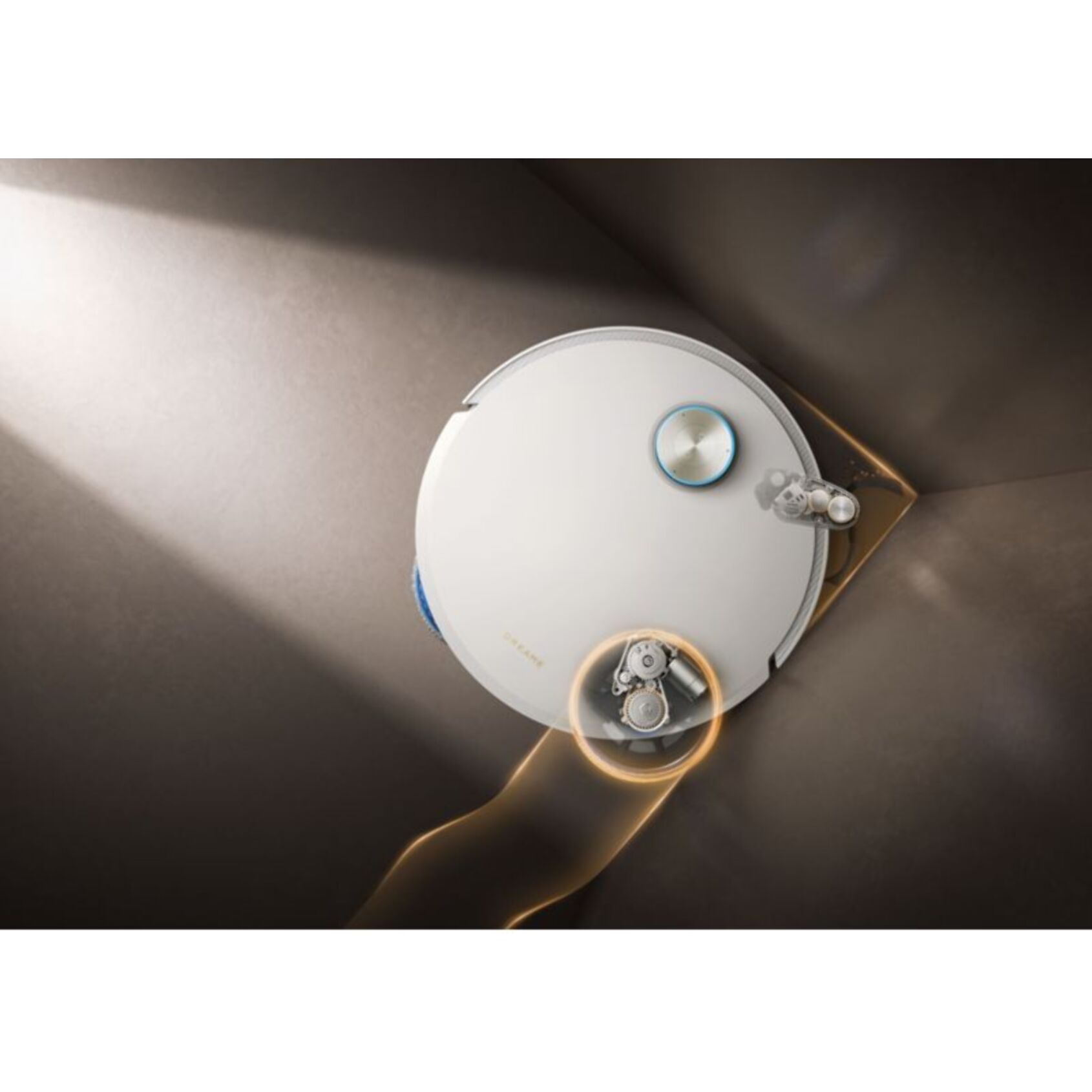 Robot Aspirateur Laveur DREAME MatriX10 Ultra blanc avec serpillères auto-interchangeables