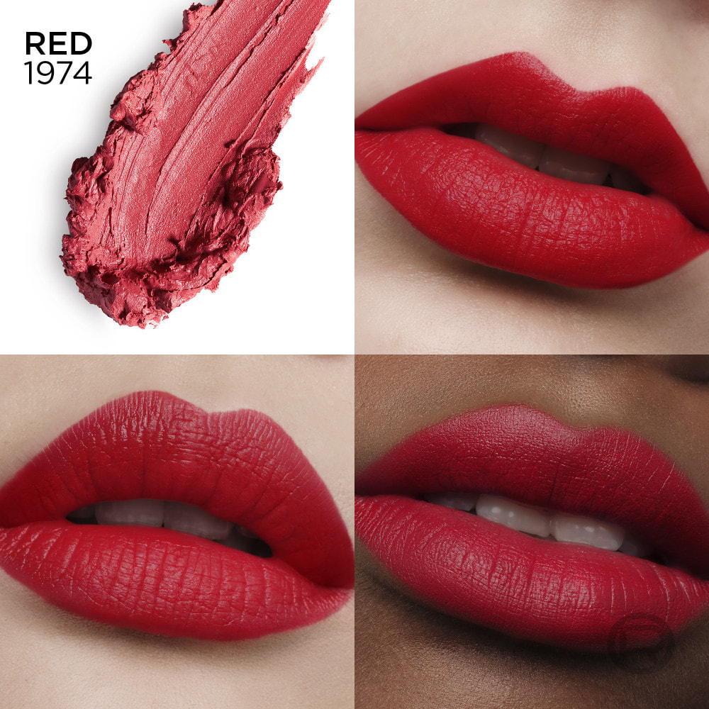 L'Oréal Paris x Mugler Rouge à Lèvres Power Matte Red 1974