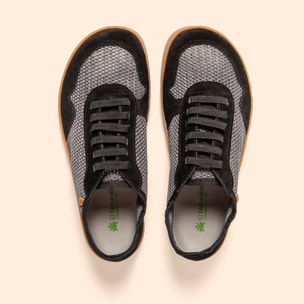 Zapatos N5914 MULTI MATERIAL BLACK/ ORIGEN color Black