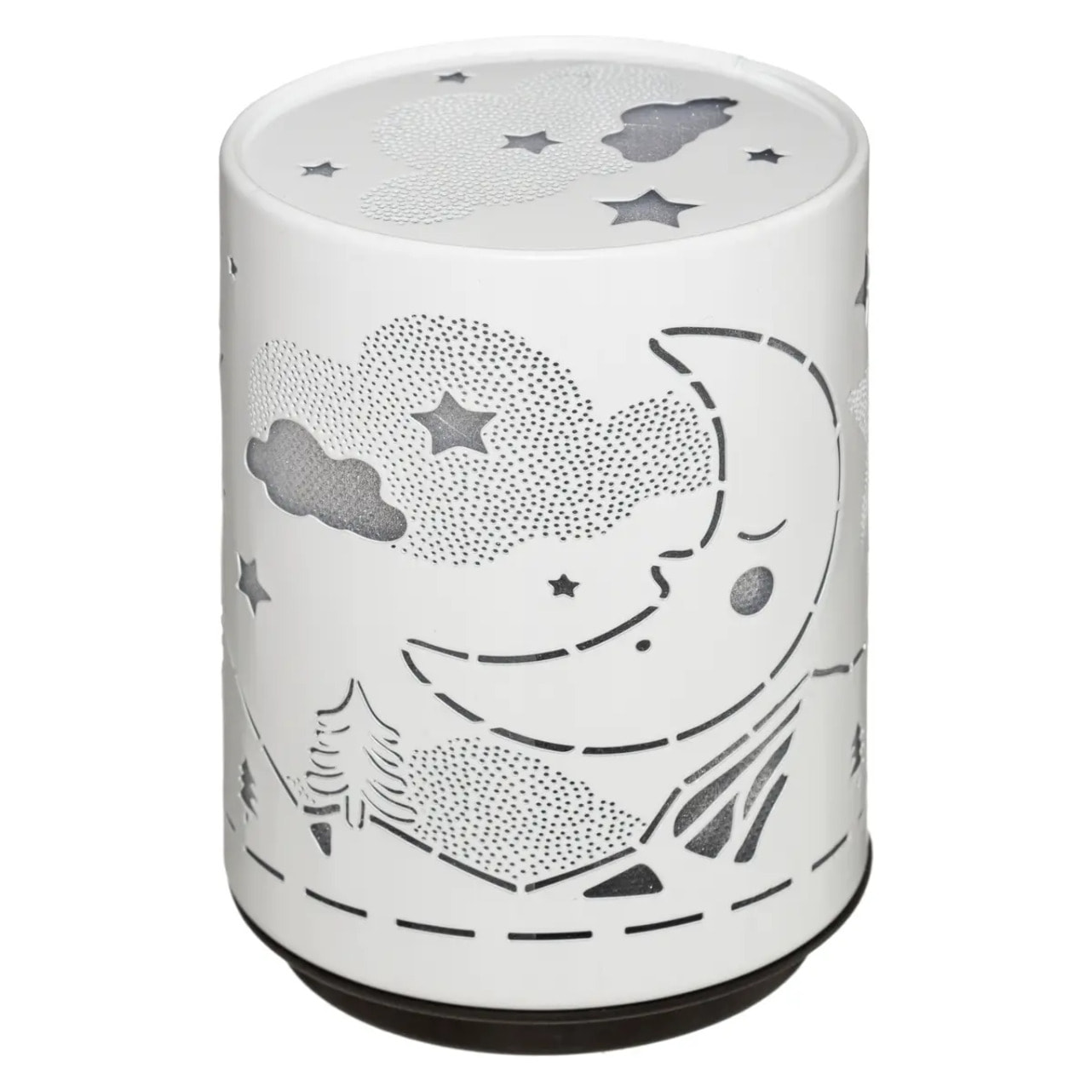 Veilleuse à pile push trendy H.13cm métal