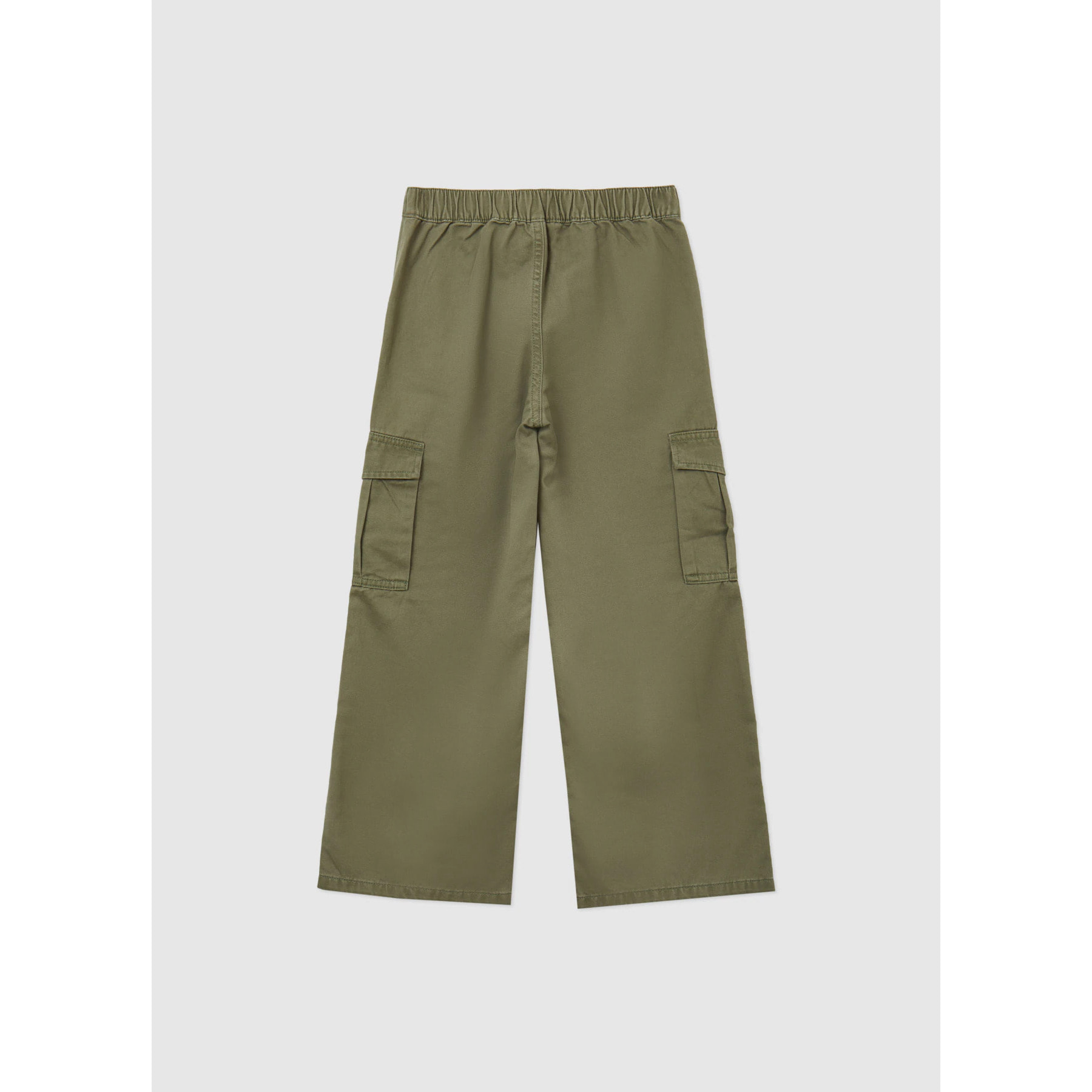 Pantalone cargo tinta unita