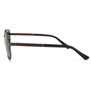 Gafas de Sol Feler 1716-3 Polarizadas de Madera Unisex 56 mm