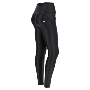 Pantaloni push up WR.UP® skinny vita alta bottoni similpelle