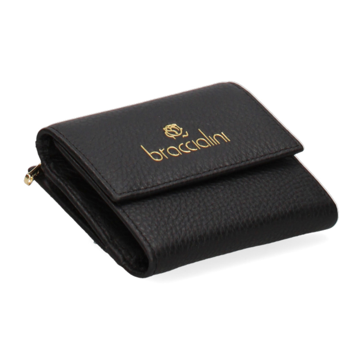 Portafoglio  da donna In Vera pelle Made in Italy 11x8,5x4 cm