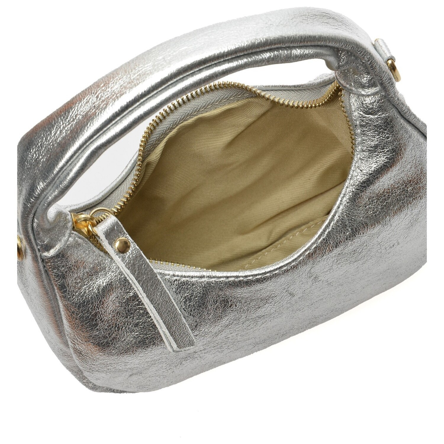 Borsa a mano Anna Luchini Argentato
