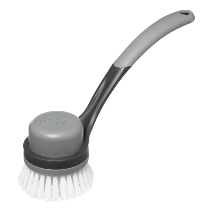 Brosse vaisselle amovible gris