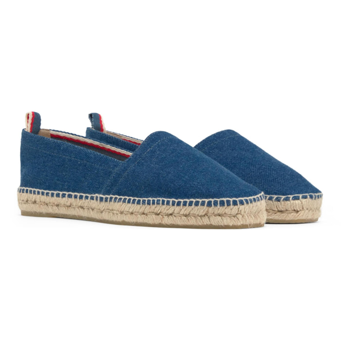 Alpargata plana Pablo en denim