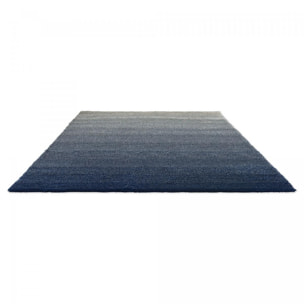 Tapis salon et chambre tufté en laine motif faux uni PIEL