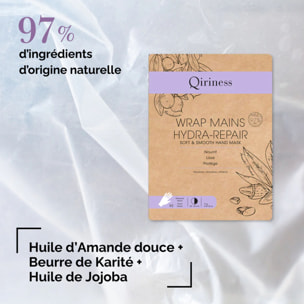 Rituel Qi Corps  - Coffret Huile Qi Revitalisante 100 ml + 2Wraps