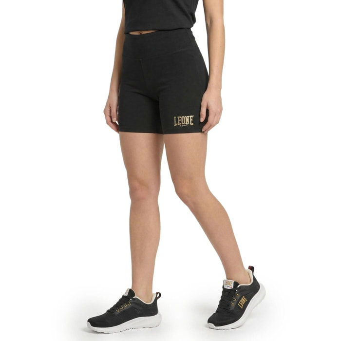 Leggings cortos Active Gold para mujer