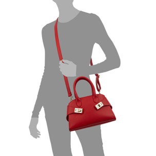 Bernalda Bolso tote pequeño Mujer. Piel auténtica Dollaro.