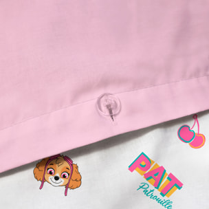 Parure de lit imprimée 100% coton, PAT PATROUILLE FRUITY