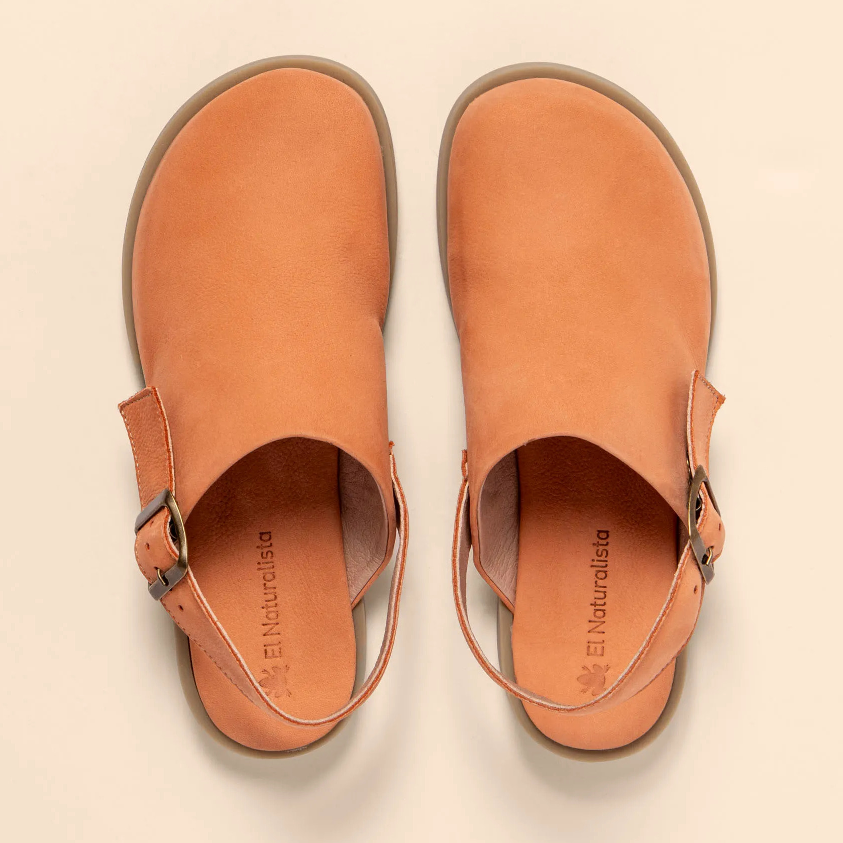 Zapatos N5871 NOBUCK LAVADO SALMON/ ARENISCA color Salmon