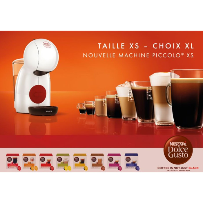 Dolce Gusto KRUPS YY5218FD piccolo xs rouge noir