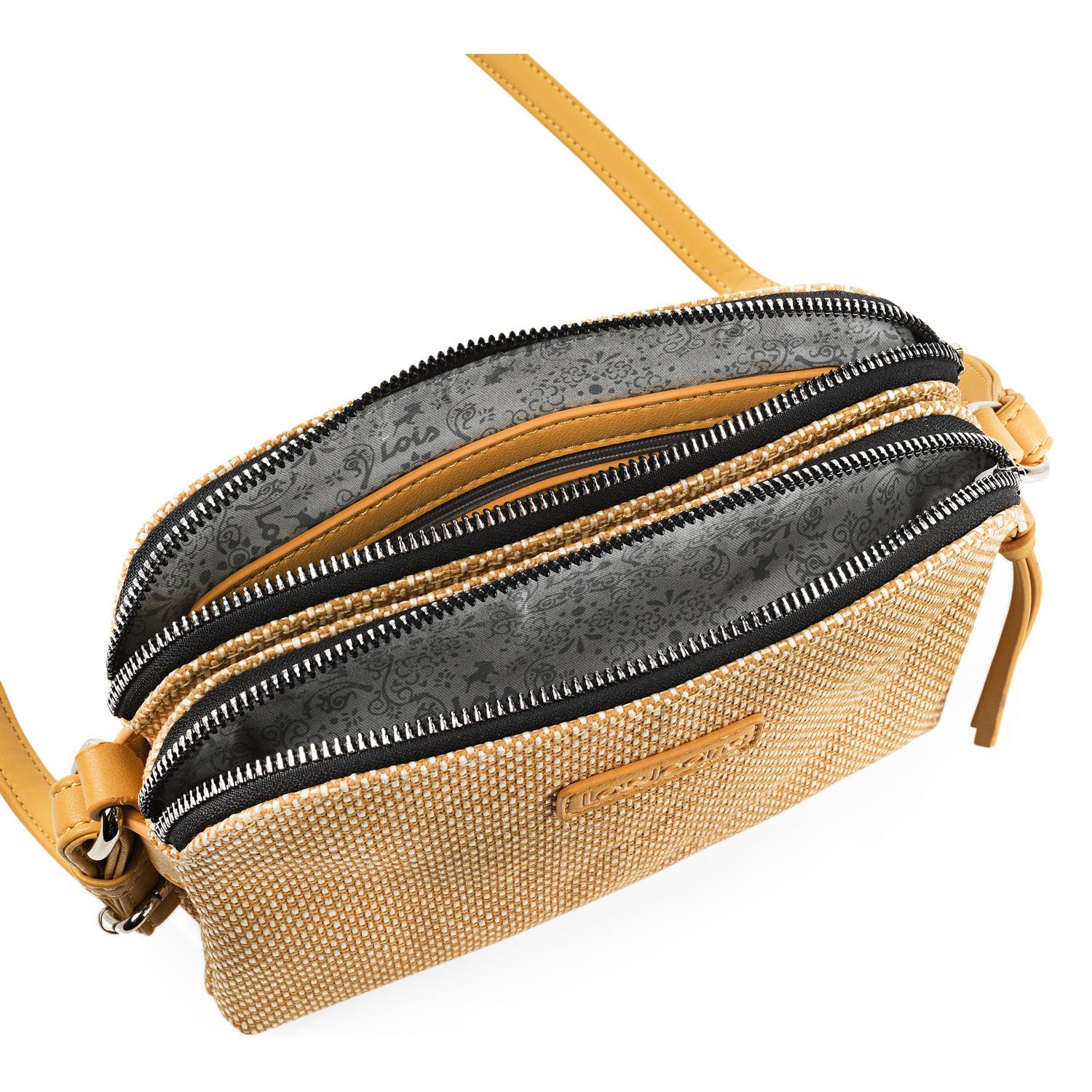 Bolso Bandolera Mujer Sint/Pu Lois Bartlett Mostaza