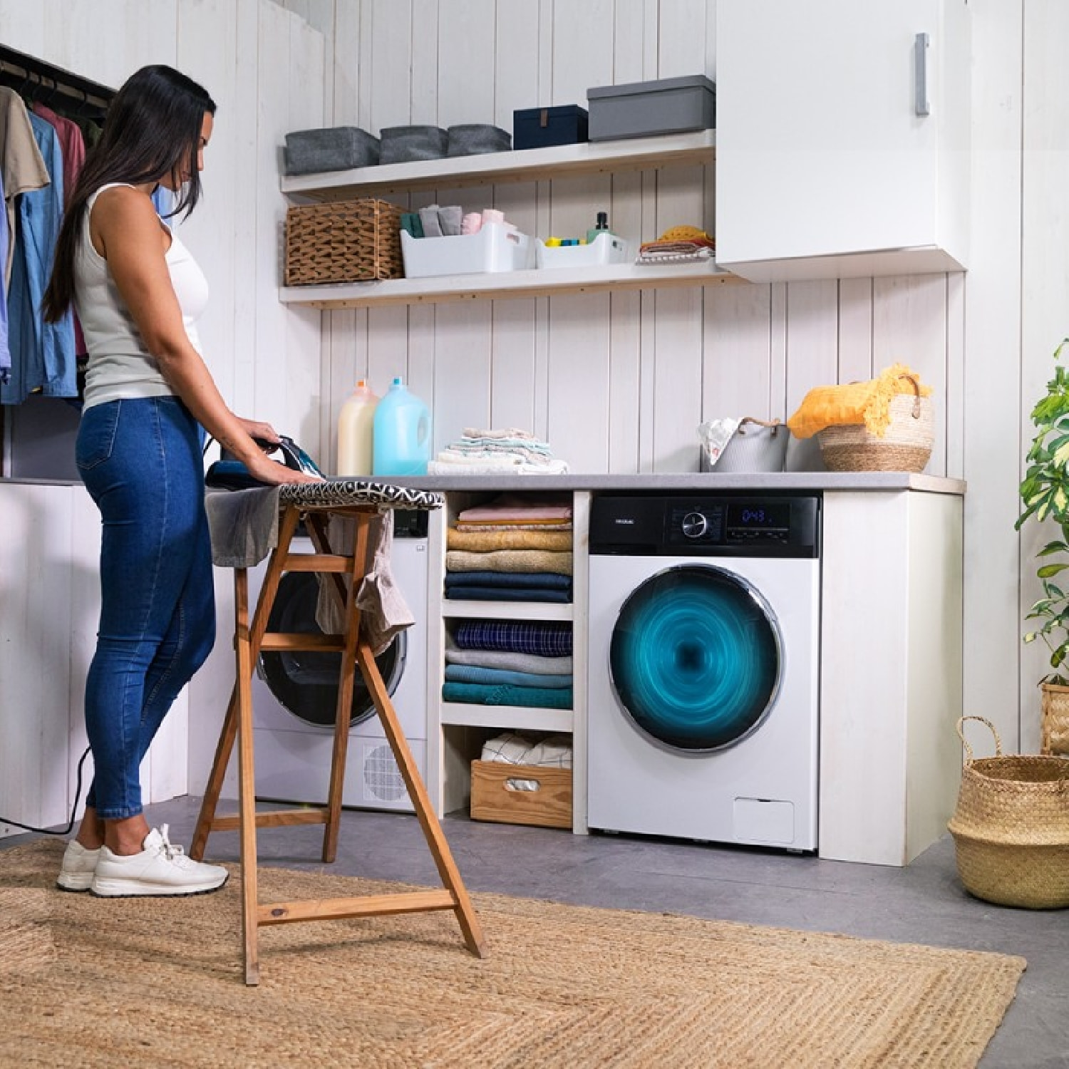 Cecotec Lave-linge Bolero DressCode 10500 Inverter A