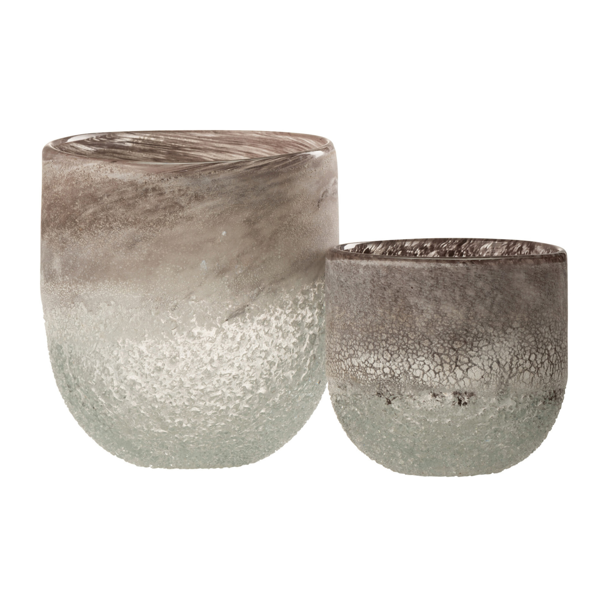 J-Line photophore Scavo - verre - gris - small