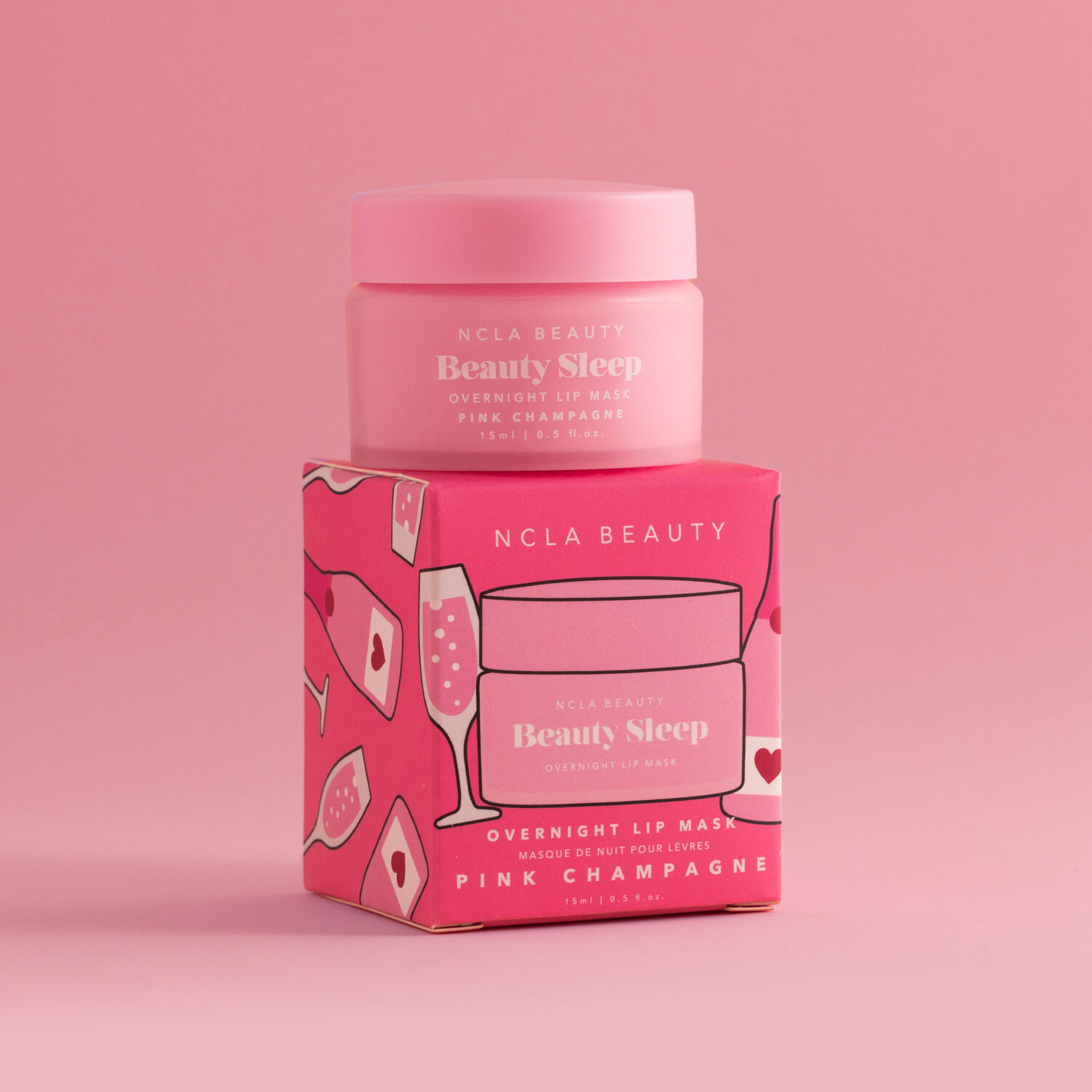 Beauty Sleep Overnight Lip Mask - Pink Champagne - Masque lèvres 15 ml