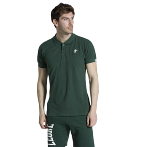 Polo de hombre Leone Basic de piquet de manga corta