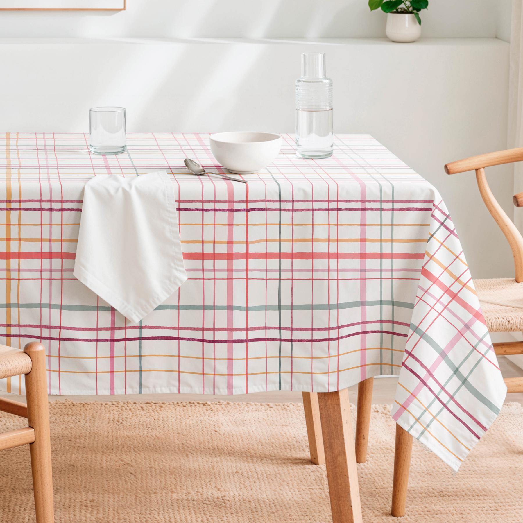 Nappe anti-taches VELA MULTICOLORE - en 100 % coton