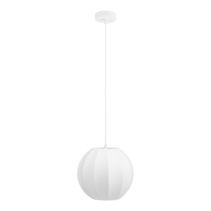 Coventry Lampada a Sospensione in Resina Bianca ø25 cm
